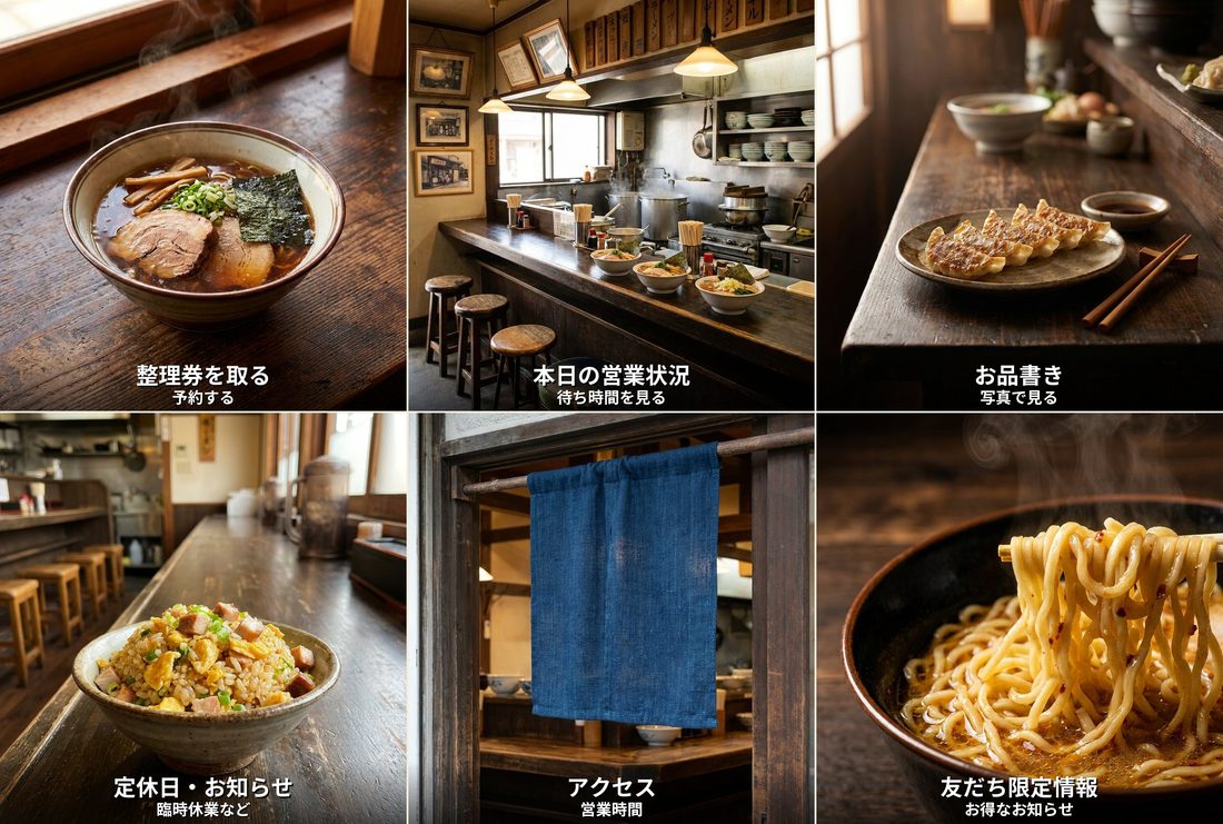 とも食堂 リッチメニュー