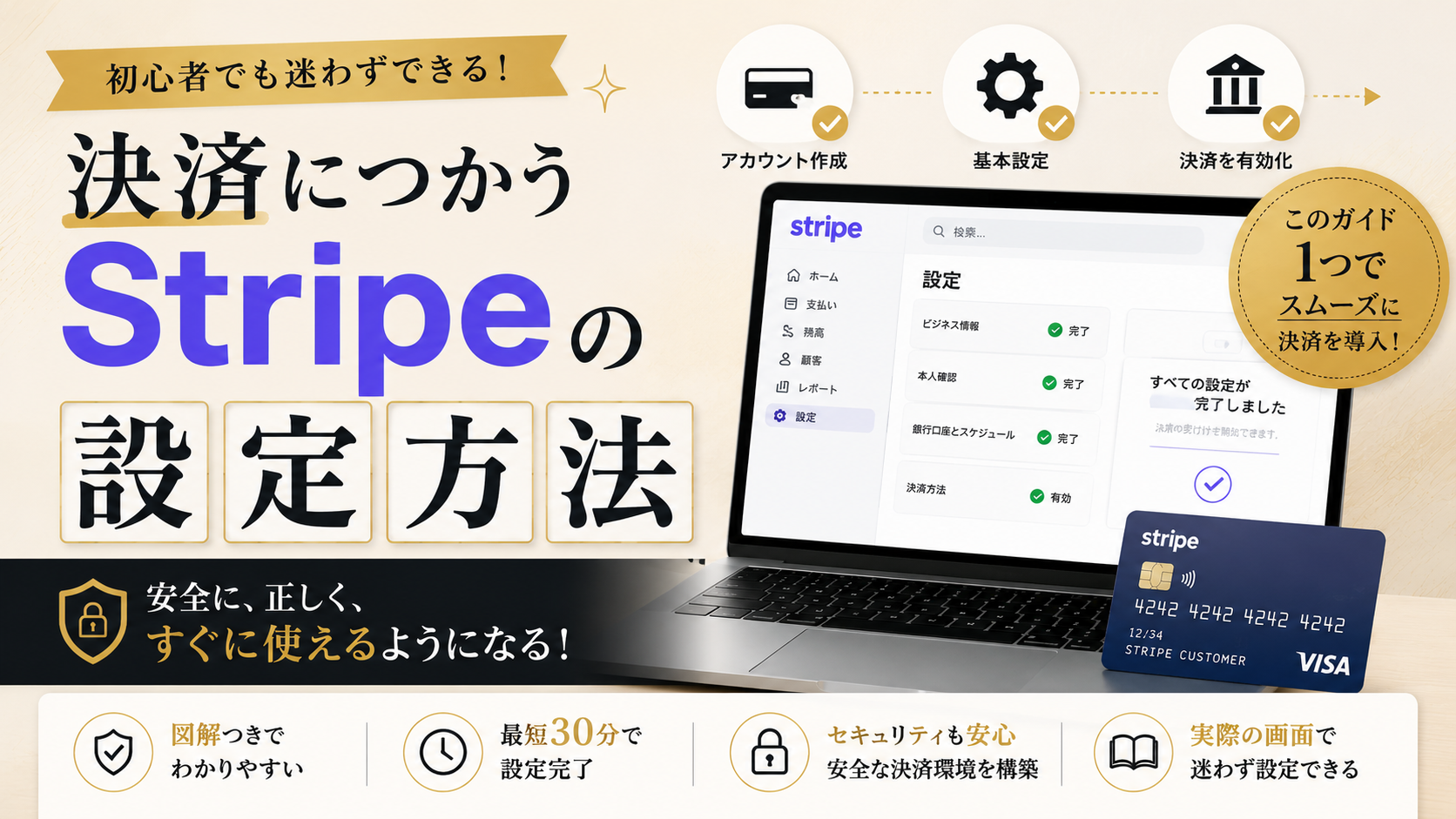 Stripeで商品を登録して、決済リンクを作る方法